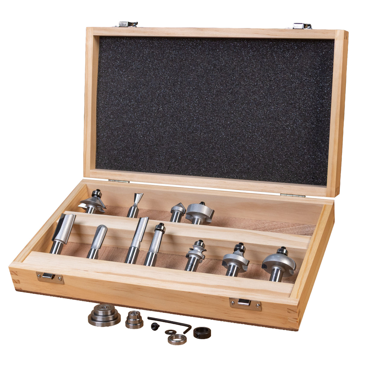 Juego de 13 brocas para enrutador Dream con vástago de 1/2" de Infinity Tools