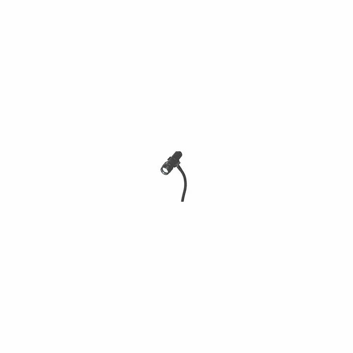 Flexible gooseneck LED work light for woodworking tools on white background