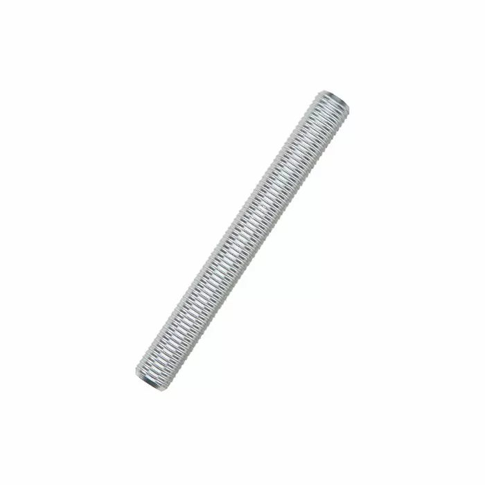 Steel threaded rod for woodworking, shown against white background