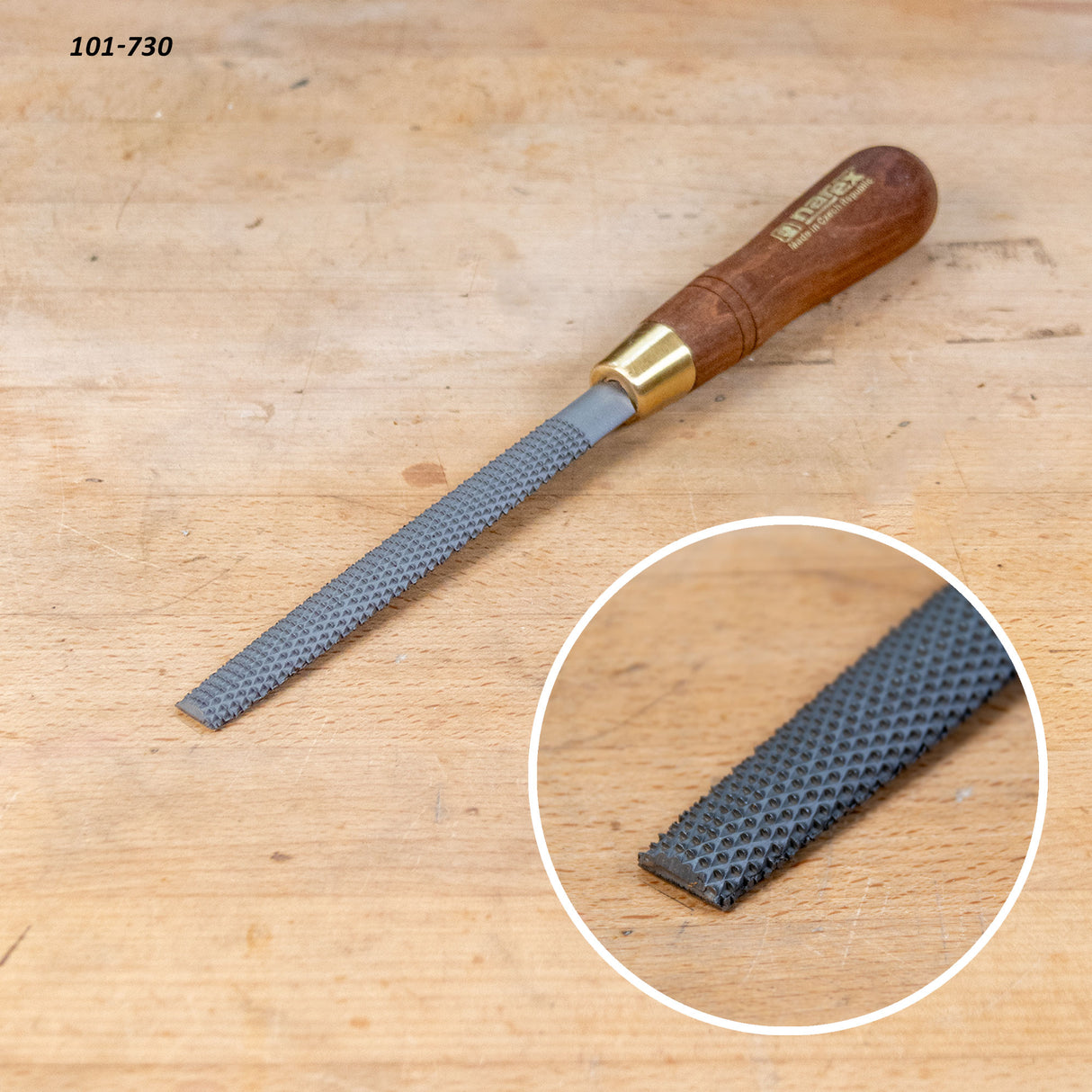 Narex 10pc. Master Rasp Set, Machine Stitched