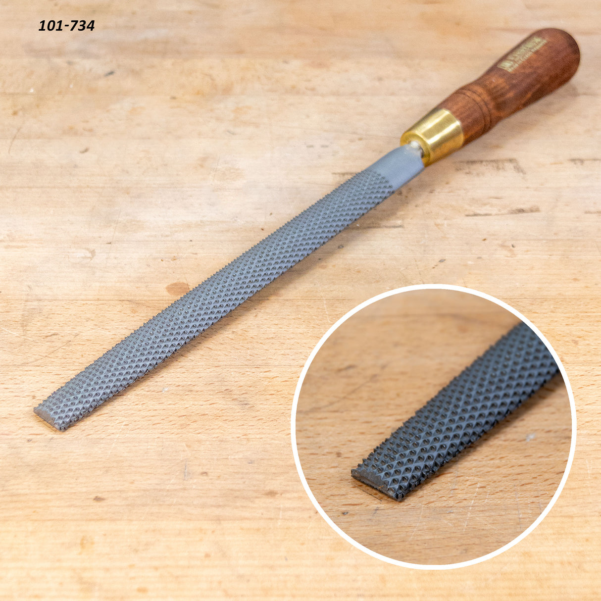 Narex 10pc. Master Rasp Set, Machine Stitched