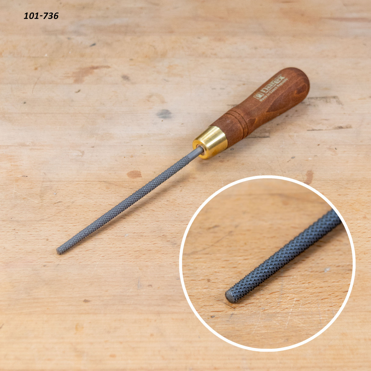Narex 10pc. Master Rasp Set, Machine Stitched