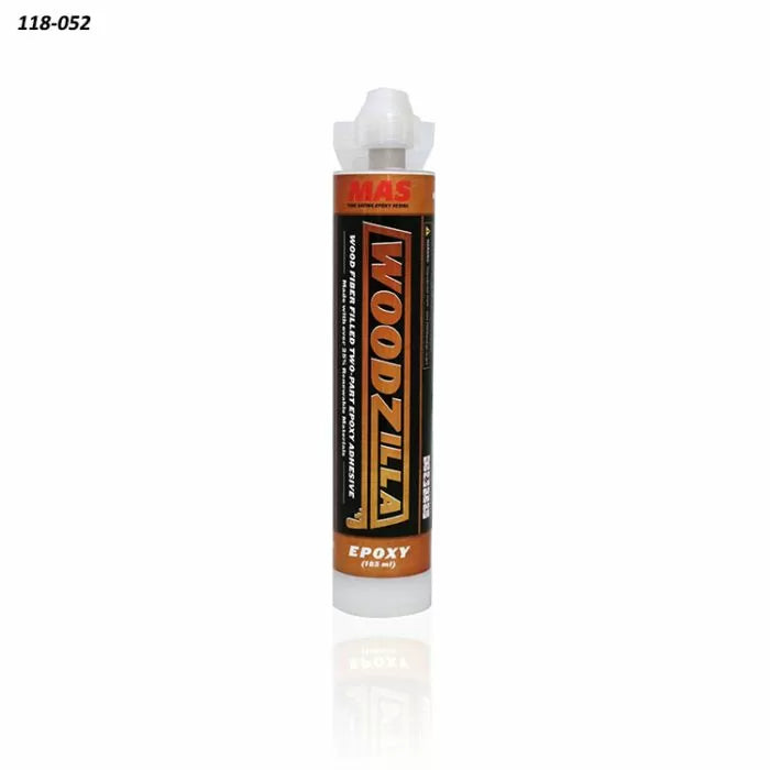 Woodzilla epoxy adhesive cartridge for woodworking, wood repair, and bonding projects