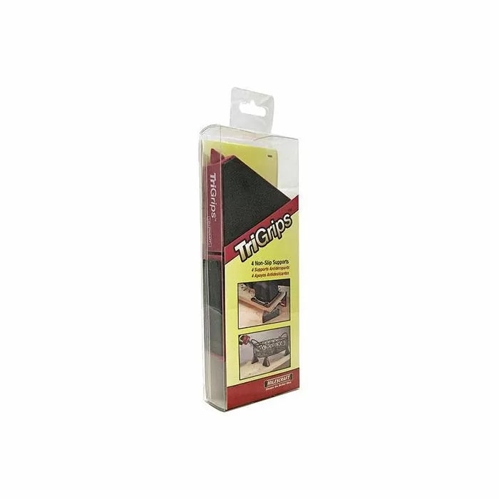 TriGrips non-slip workbench supports in retail packaging, ideal for woodworking projects