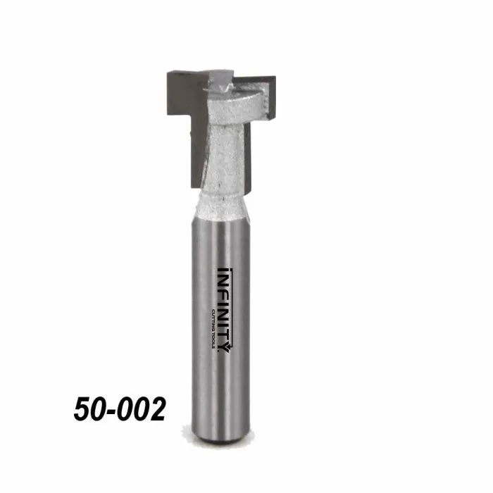 Dado clean out carbide router bit for woodworking, model 50-002 on white background