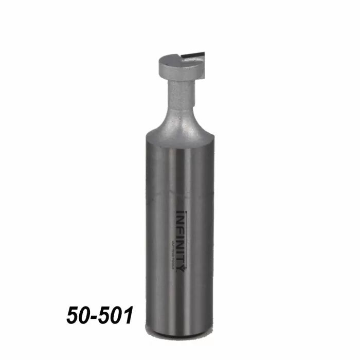 Straight flute slot cutter router bit for woodworking, product number 50-501