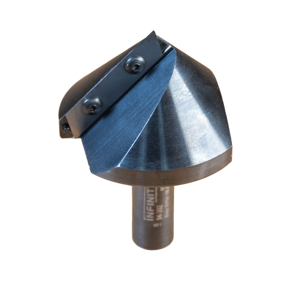 Insert Pro V-Groove 90 Deg x 3" D x 1-1/2" CH x 3/4" Shank, Single Flute
