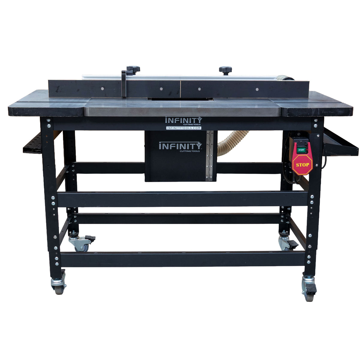 Infinity Tools 1776 Freedom Class router table, front view, on a white background