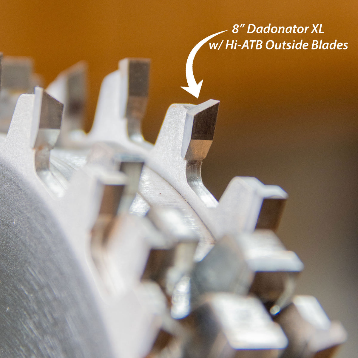 Infinity Tools Flat Top Joinery Blades for Dadonator XL, SDB-825