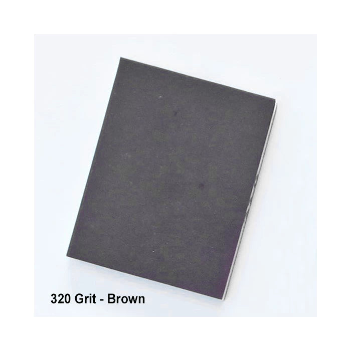 320 grit brown sandpaper sheet for woodworking