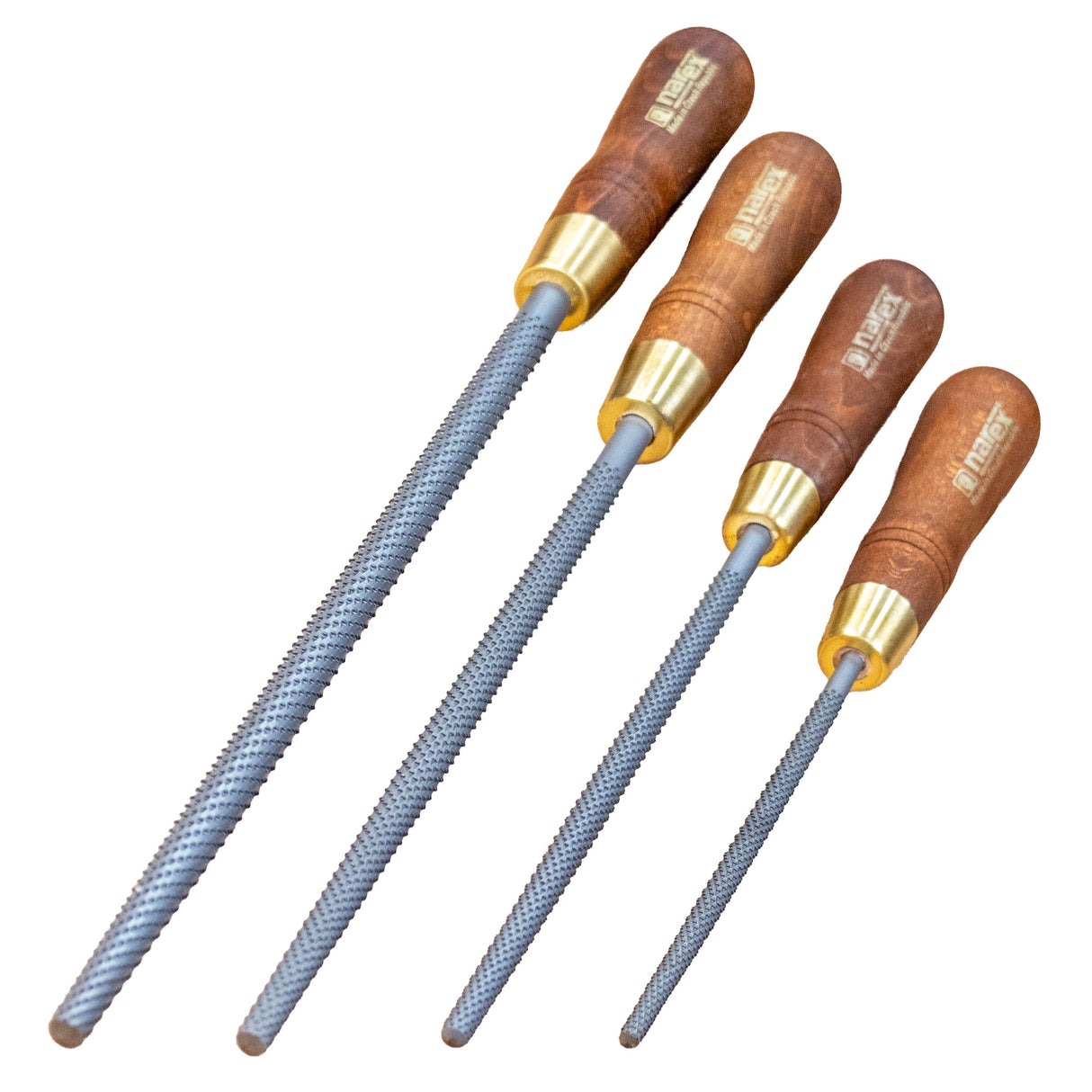 Raspadores redondos completos Narex Premium