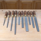 Narex 10pc. Master Rasp Set, Machine Stitched