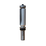 Infinity Tools double-bearing pattern router bit with downshear on a white background