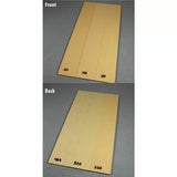 Double-sided sanding block with labeled grit sections 120, 150, 180, 220, 320, 400 for woodworking