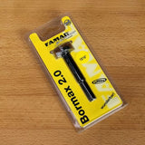 Bormax 2.0 Forstner drill bit 15/16 inch in yellow packaging on wood surface