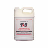 Boeshield T-9 corrosion protection and waterproof lubrication gallon jug for woodworking tools