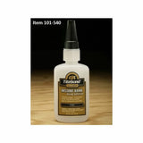 Titebond CA Instant Bond wood adhesive bottle on a wood surface, item 101-540