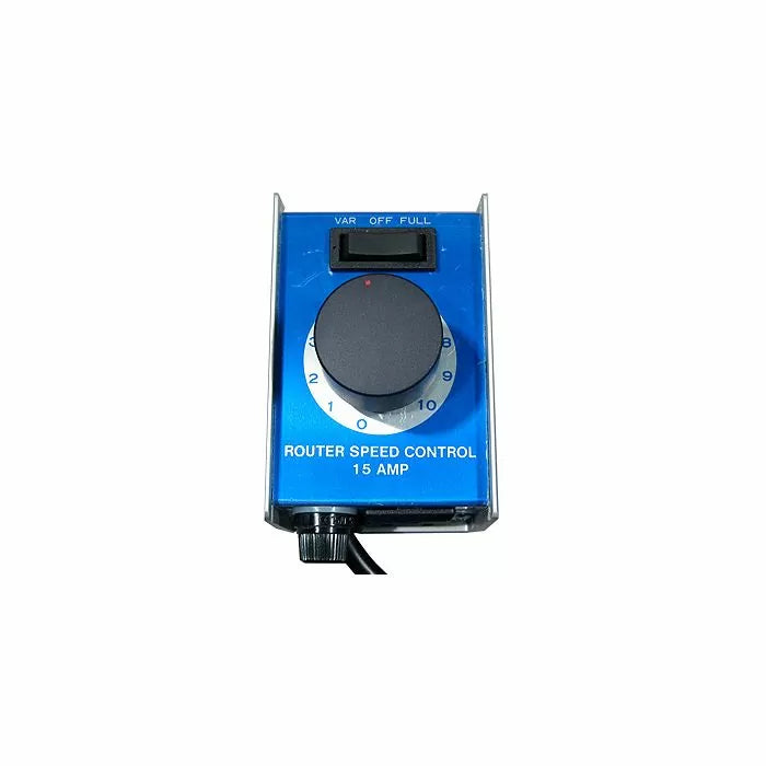 Router speed control 15 amp with dial, woodworking tool accessory, blue casing