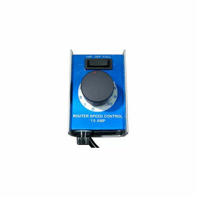 Router speed control 15 amp with dial, woodworking tool accessory, blue casing