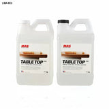 MAS Table Top Pro clear epoxy resin and hardener gallon set for woodworking projects