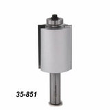 Carbide flush trim router bit with bearing, model 35-851, for woodworking precision cuts