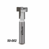 Dado clean out carbide router bit for woodworking, model 50-002 on white background