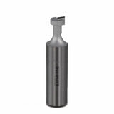 Carbide slot cutter router bit with cylindrical shank for woodworking
