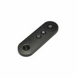 Black remote control with three buttons for woodworking tool accessories