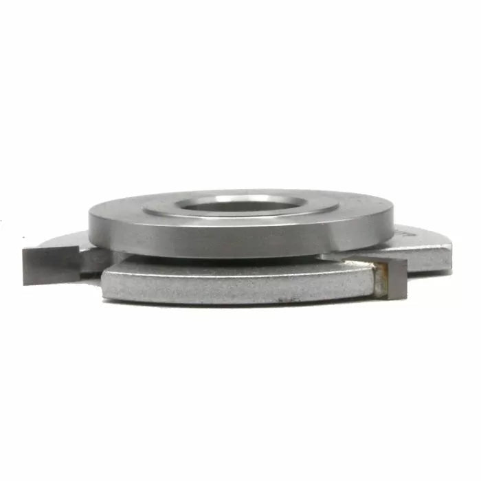 Carbide-tipped woodworking shaper cutter head for precision joinery and cabinet making