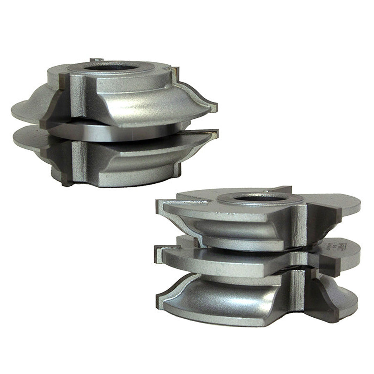 Juegos de cortadores para perfilar rieles y montantes para interiores y exteriores de Infinity Tools, orificio de 3/4"