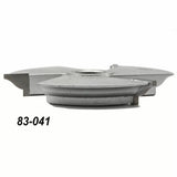 Carbide-tipped jointer shaper cutter head for woodworking, part number 83-041