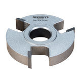 Infinity Tools Rabbeting Shape-Up Shaper Cutter, 3/4" Bore