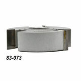 Industrial woodworking cutter head with exposed carbide blades, product number 83-073