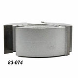 Grooving cutter head for woodworking, metal body with sharp blade, product number 83-074