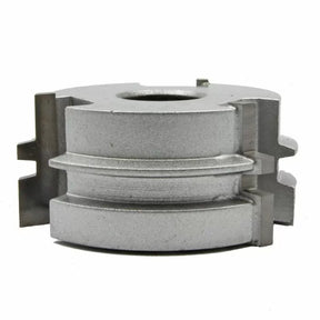 Profiled steel woodworking cutter head with sharp edges for joinery and milling