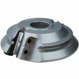 Aluminum woodworking shaper cutter head with carbide inserts for precision cutting