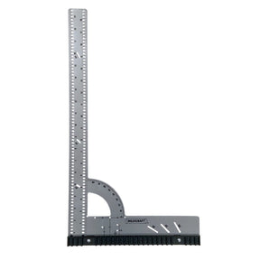 Milescraft FrameSquare framing square with protractor head on a white background