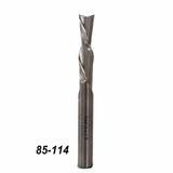 Straight flute solid carbide router bit single flute for woodworking, product number 85-114