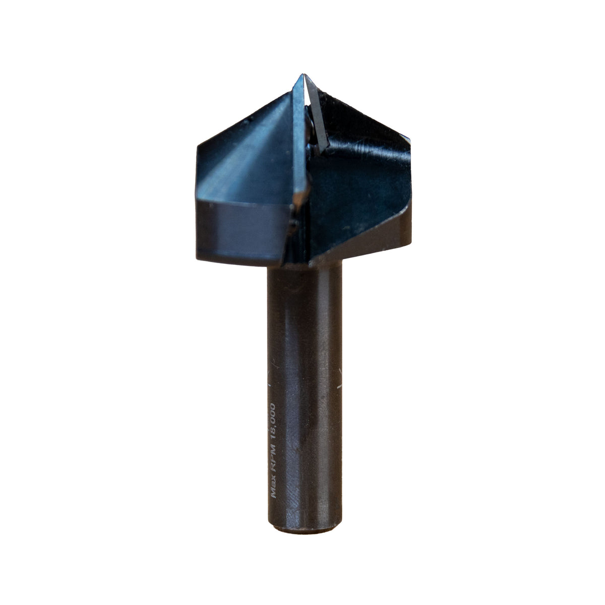 Infinity Tools Insert-Pro 120° V-Bit, 2-1/32" D and 9/16" CH, 1/2" Shank