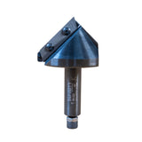 Insert Pro V-Groove 90 Deg x 3" D x 1-1/2" CH x 3/4" Shank,  Single Flute