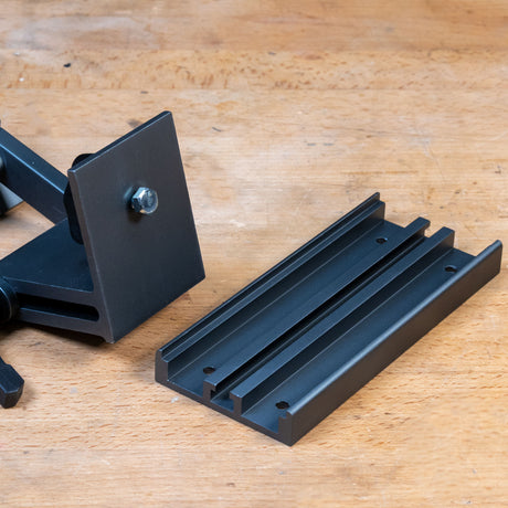 Drill press sharpening system mounting hardware