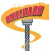 Drillnado logo with bold red text above a drill bit and swirling yellow graphic