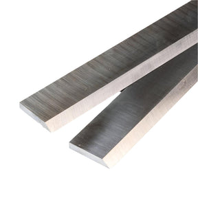 Two high-speed steel jointer knives for woodworking planer or jointer machine