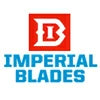 Imperial Blades logo with red emblem and bold blue text for woodworking tools