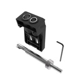 Pocket hole jig kit with drill bit and hex key for woodworking joinery projects