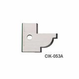CIK-053A woodworking profile carbide insert knife with hole, for jointer or planer