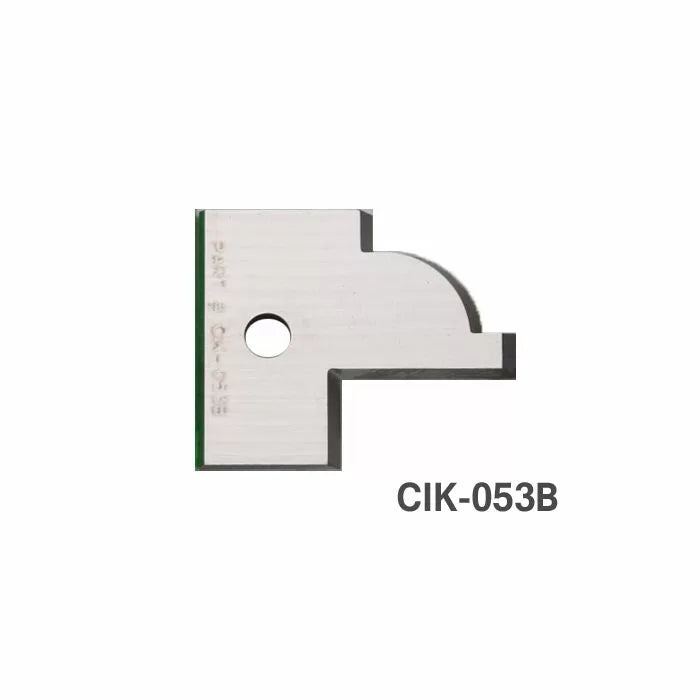 Replacement woodworking insert knife CIK-053B with precision cutting edge