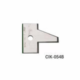 Carbide insert CIK-054B for woodworking, precision router table cutting tool part