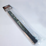 Miter bar for woodworking jigs packaged with mounting screws on a white background