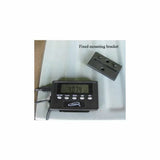 Digital readout display with fixed mounting bracket for woodworking tools